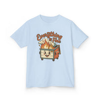 Everything Is Fine Funny Kids T-Shirt