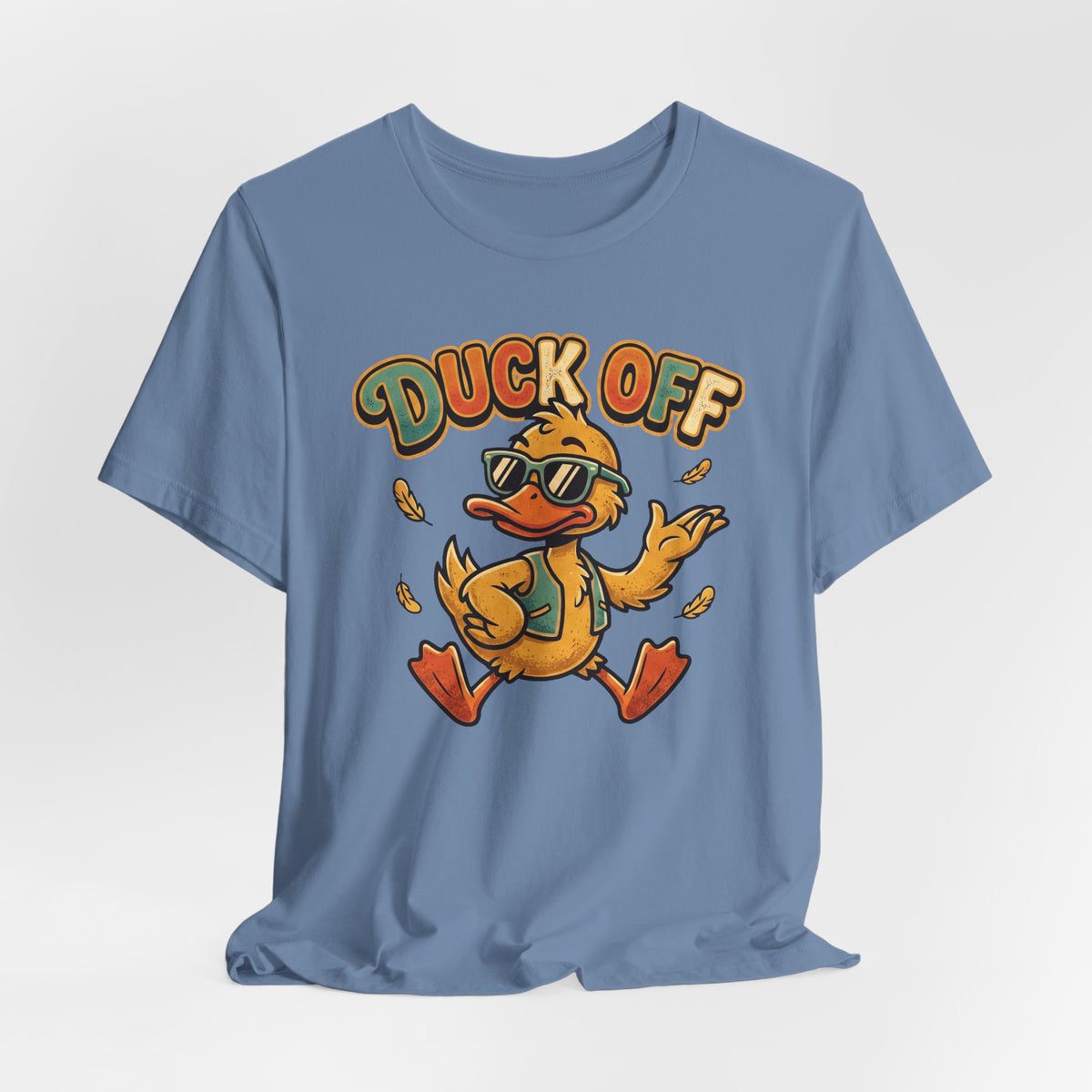 Duck Off Funny Retro Tee