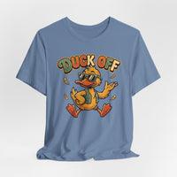 Duck Off Funny Retro Tee