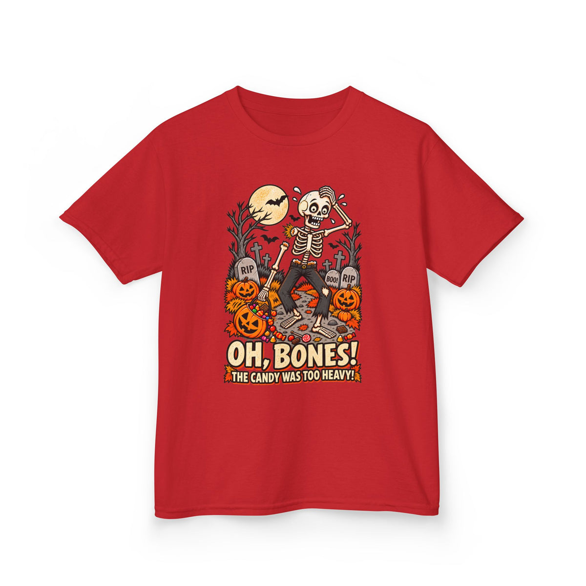 Oh, Bones! The Candy Was Too Heavy Trick-or-Treat Shirt