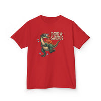 Dork-A-Saurus Funny Kids Dinosaur Tee