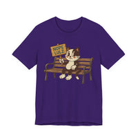 Nope Lulz Funny Retro Cat Tee