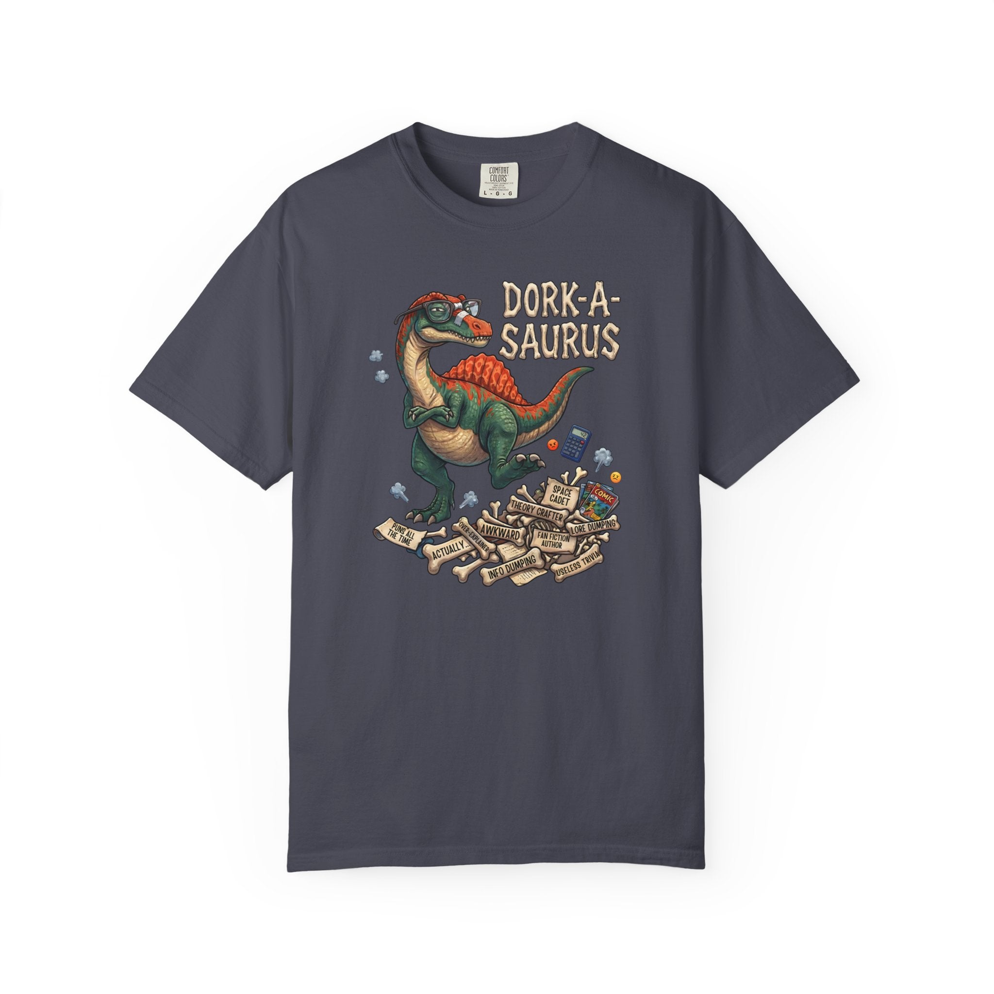 Dork-A-Saurus T-Shirt | Unisex | Comfort Colors 1717