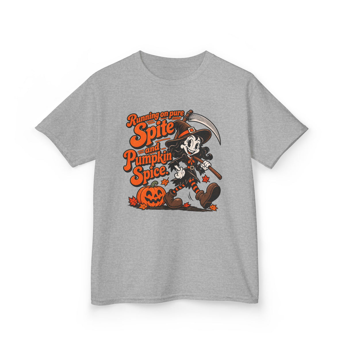 Running on Spite & Pumpkin Spice Holloween Tee