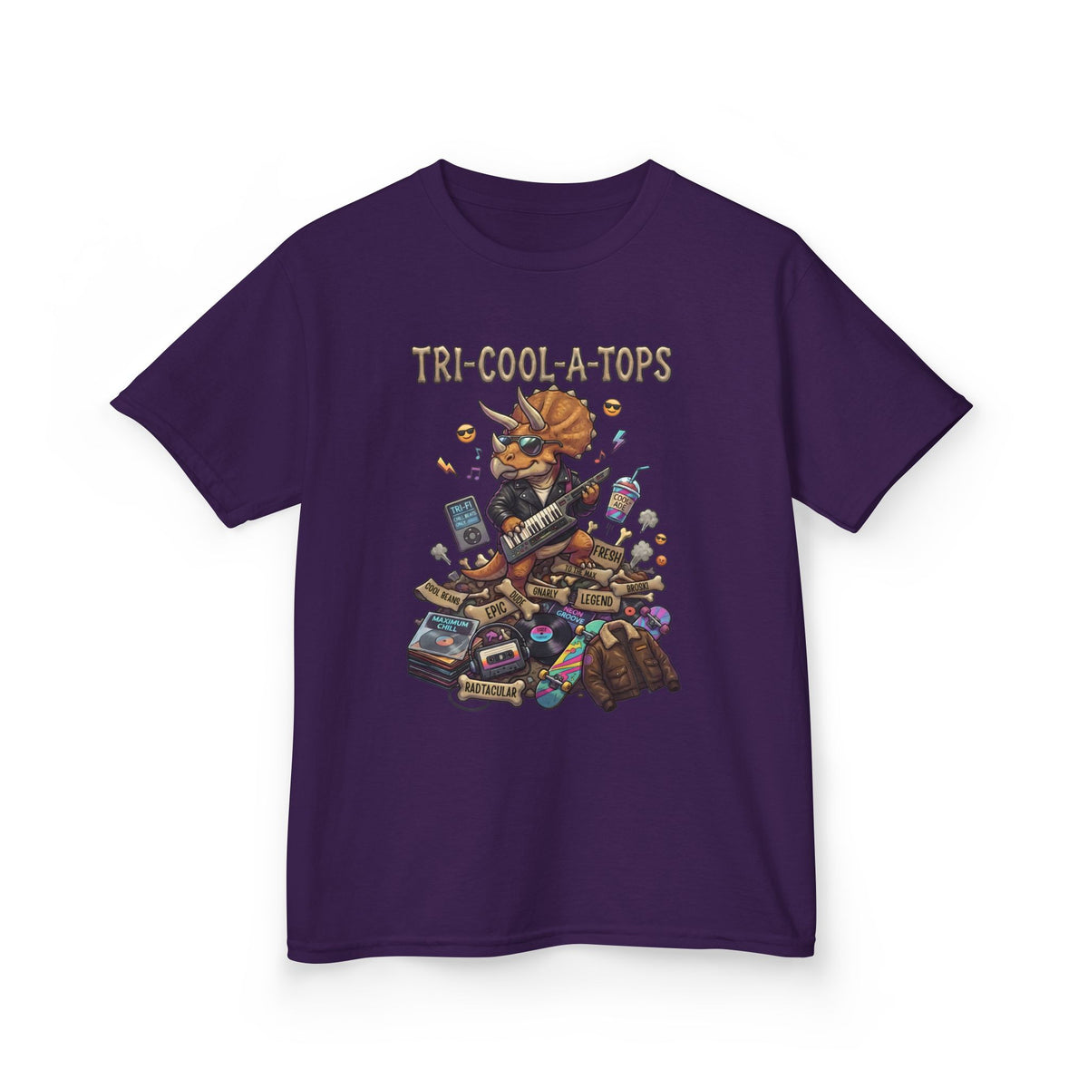 Tri-Cool-A-Tops Kids Funny Tee