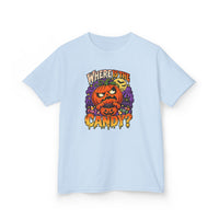Where Is The Candy? Kids Halloween Trick-or-Treating T-Shirt