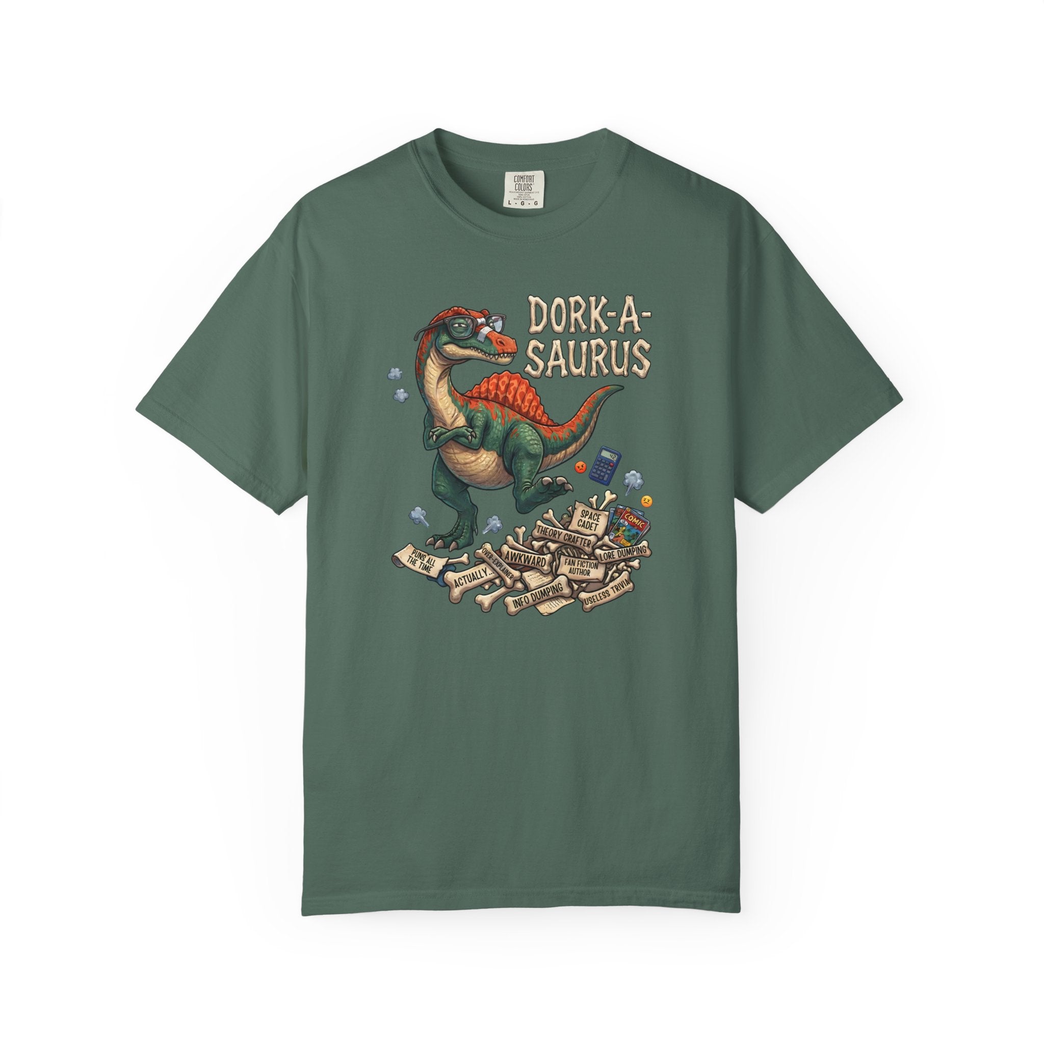 Dork-A-Saurus T-Shirt | Unisex | Comfort Colors 1717