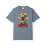 I’m Just Here To Overreact Funny Retro T-Shirt