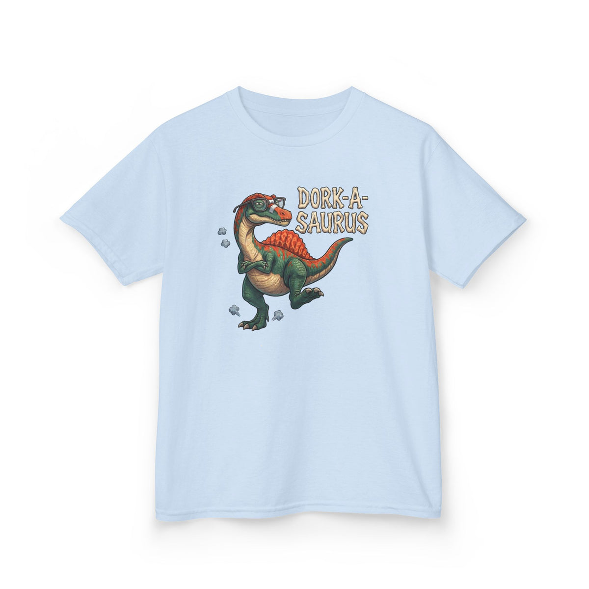 Dork-A-Saurus Funny Kids Dinosaur Tee