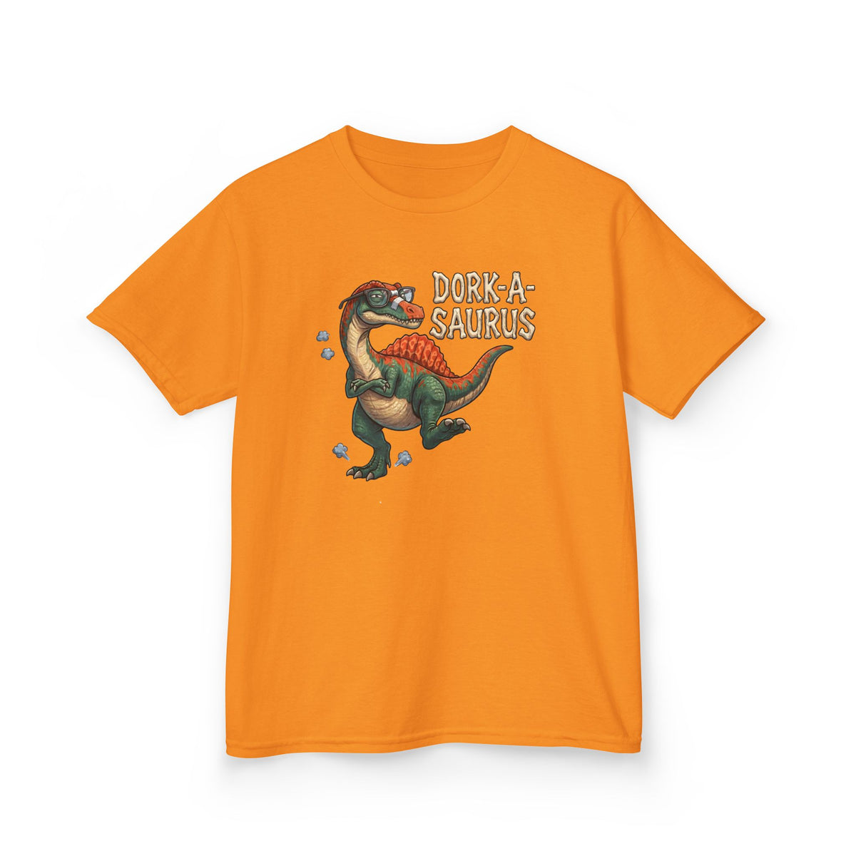 Dork-A-Saurus Funny Kids Dinosaur Tee