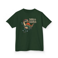 Dork-A-Saurus Funny Kids Dinosaur Tee