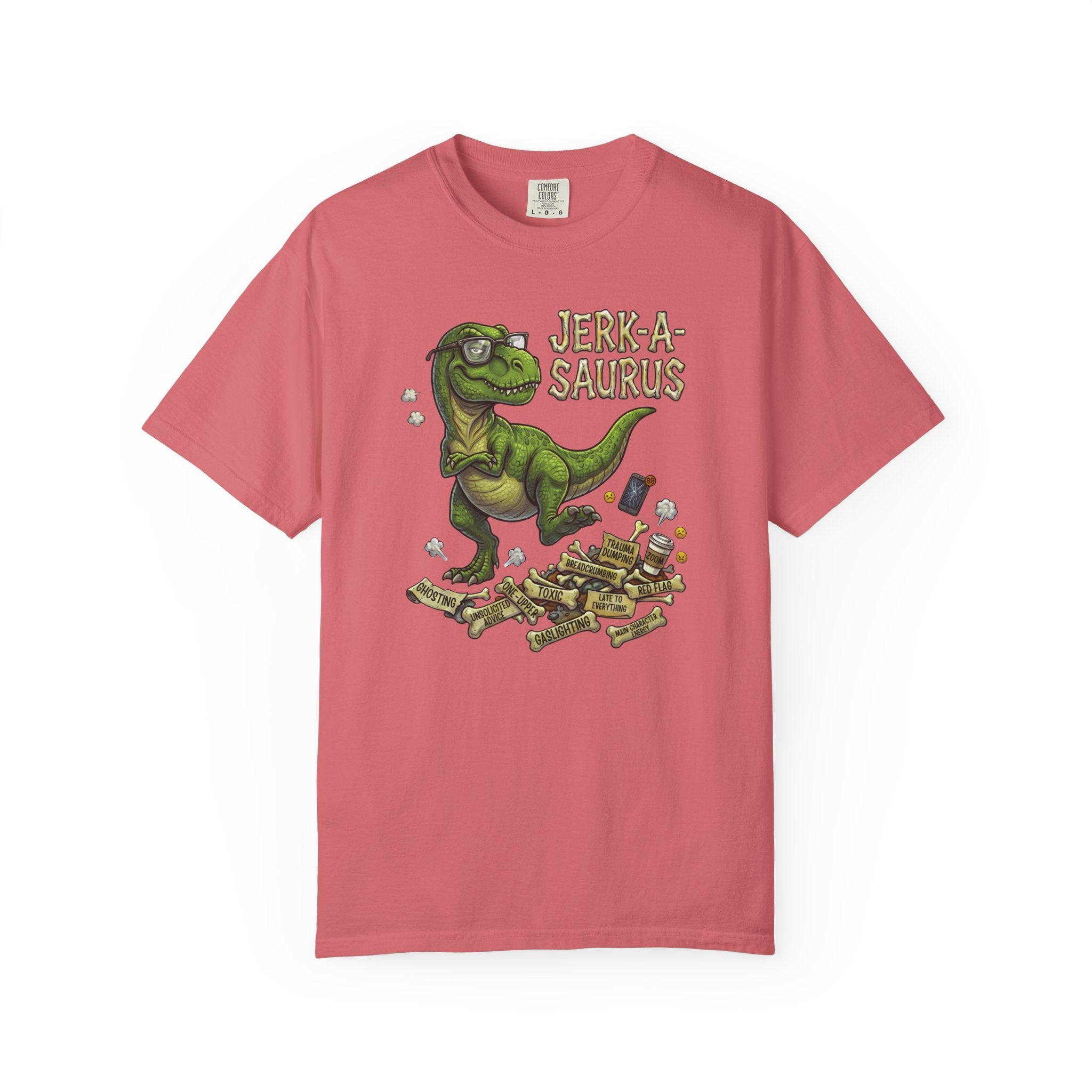 Jerk-A-Saurus T-Shirt | Unisex | Comfort Colors 1717
