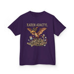 Karen-Adactyl Funny Kids Dinosaur Tee