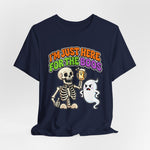 I'm Just Here for the Boos Funny Halloween Tee Shirt