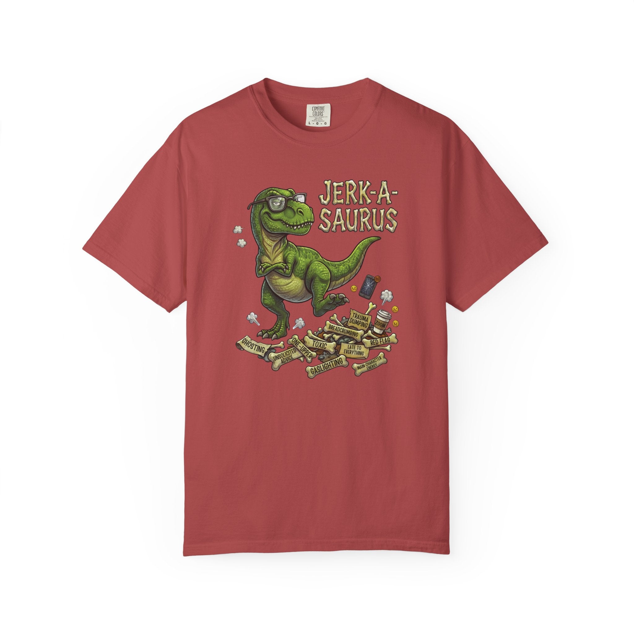 Jerk-A-Saurus T-Shirt | Unisex | Comfort Colors 1717