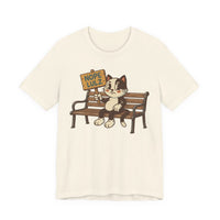 Nope Lulz Funny Retro Cat Tee