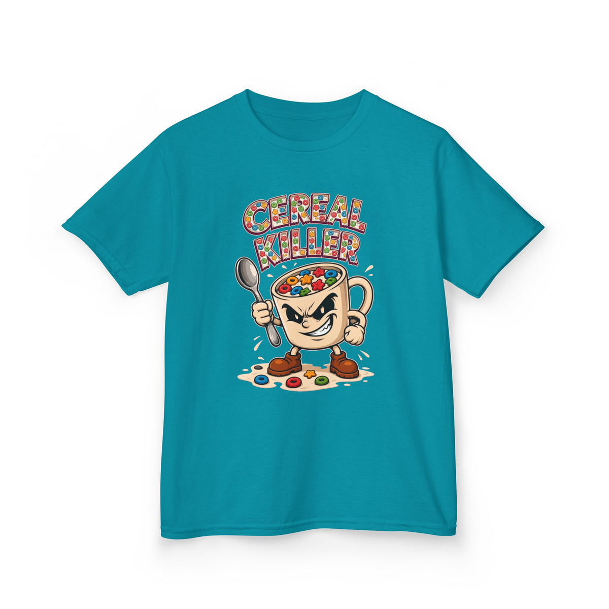 Cereal Killer Funny Retro Kids T-Shirt