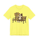 Nope Lulz Funny Retro Cat Tee