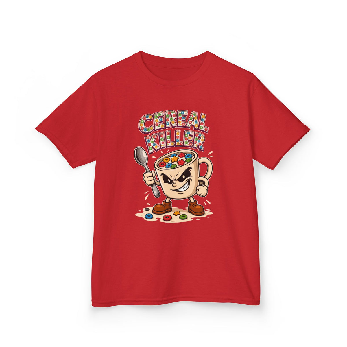 Cereal Killer Funny Retro Kids T-Shirt