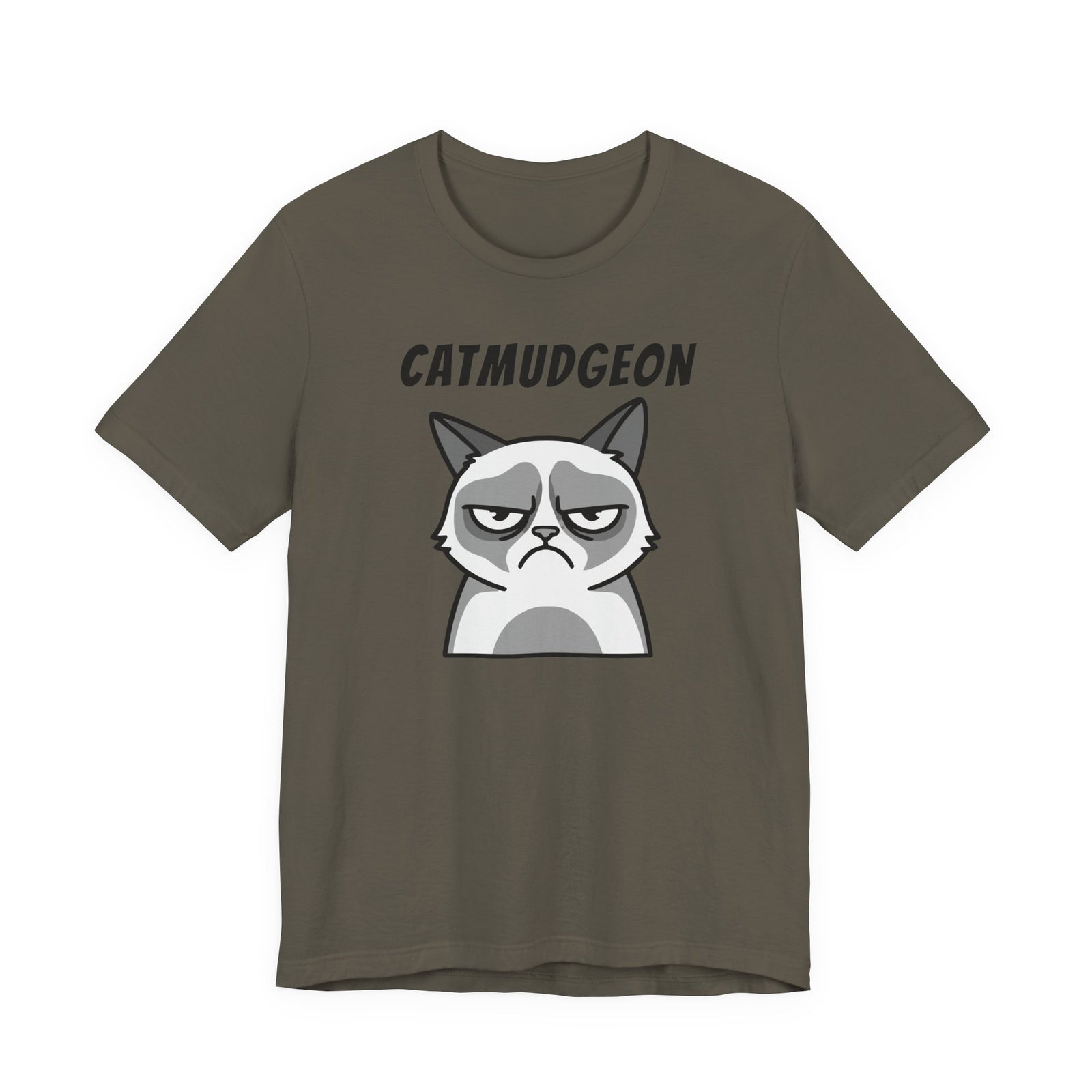 Catmudgeon Funny Cat T-Shirt