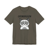 Catmudgeon Funny Cat T-Shirt