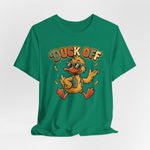 Duck Off Funny Retro Tee