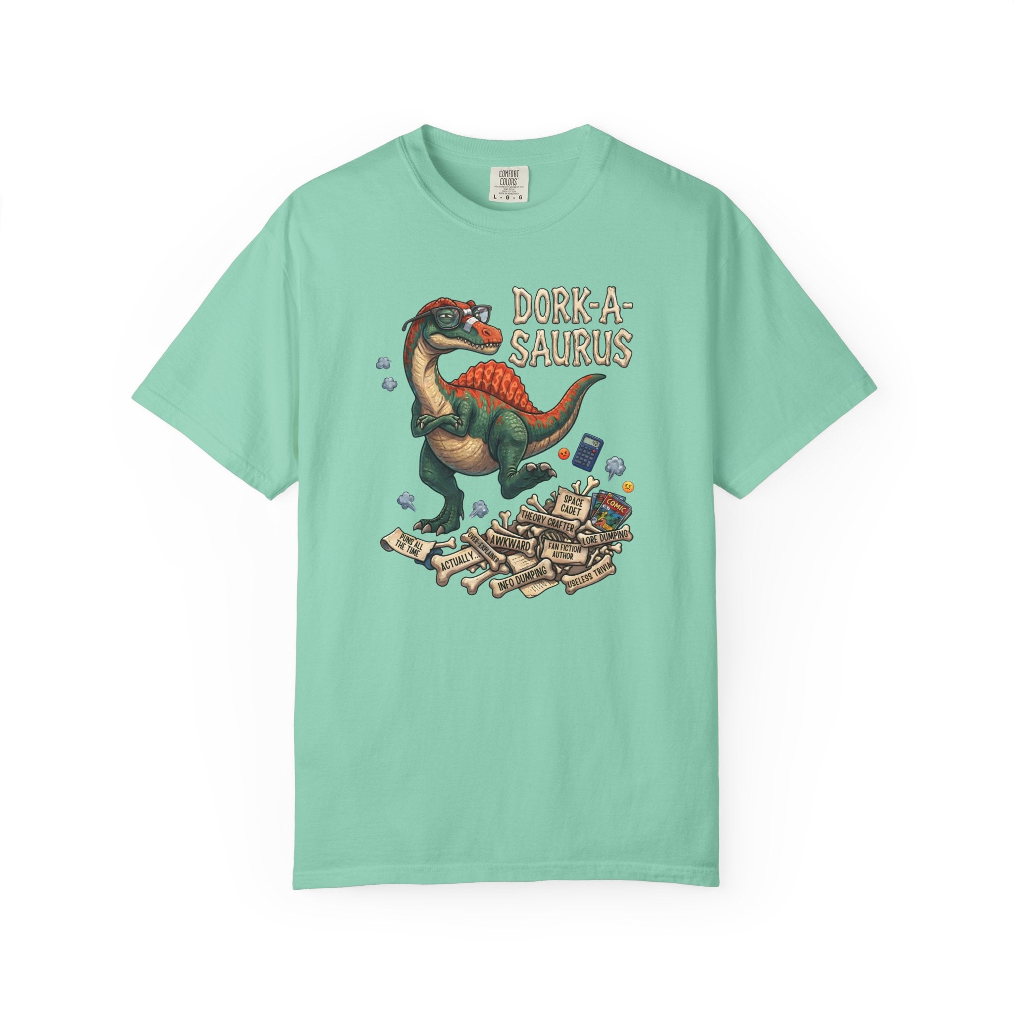 Dork-A-Saurus T-Shirt | Unisex | Comfort Colors 1717
