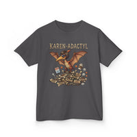 Karen-Adactyl Funny Kids Dinosaur Tee