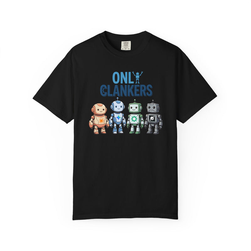 OnlyClankers AI Joke T-Shirt