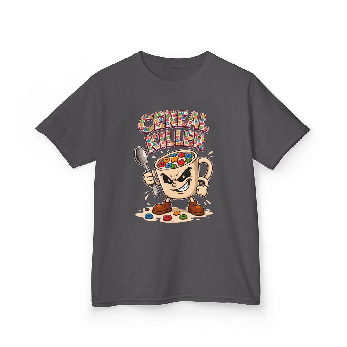 Cereal Killer Funny Retro Kids T-Shirt