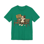 Nope Lulz Funny Retro Cat Tee