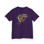 Dork-A-Saurus Funny Kids Dinosaur Tee