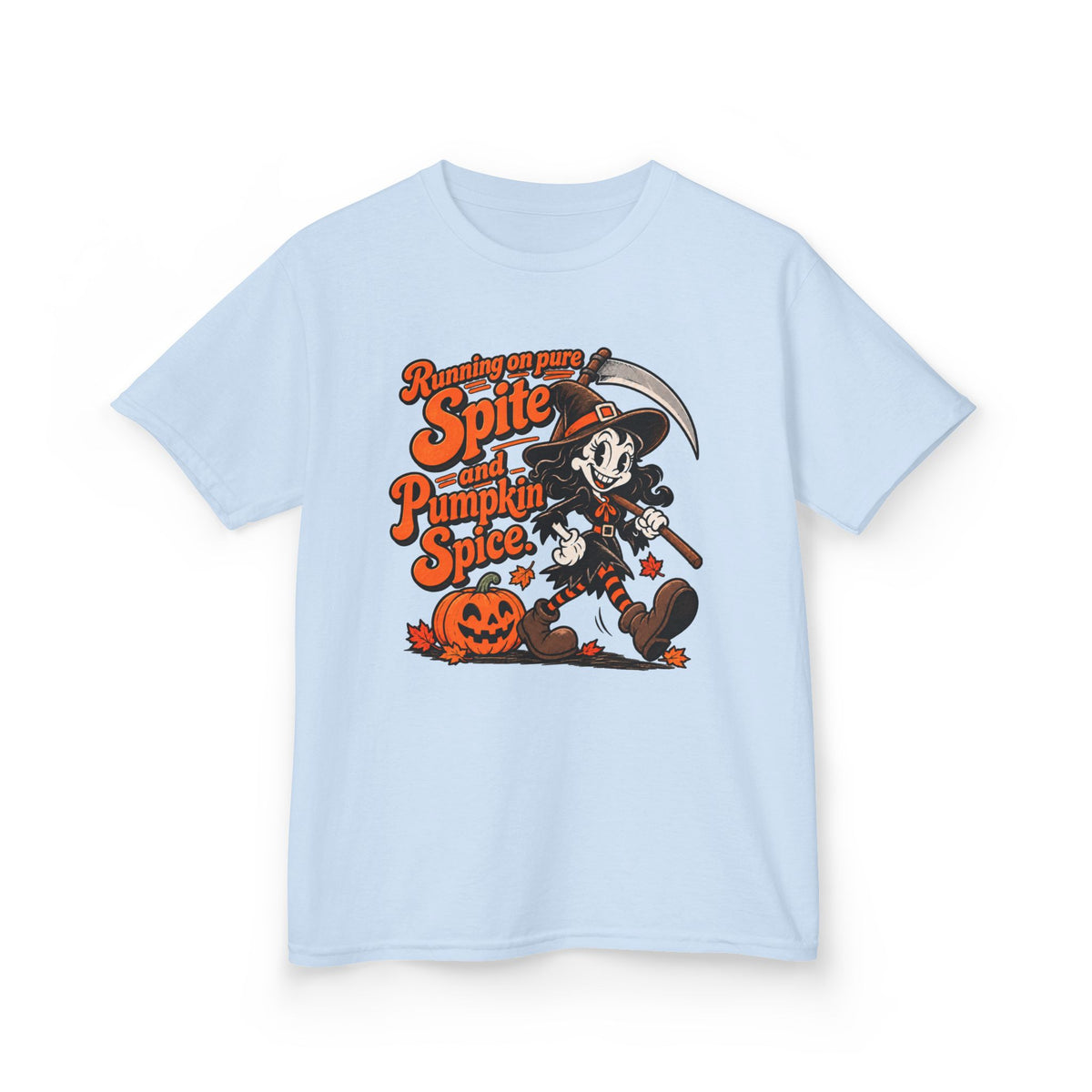 Running on Spite & Pumpkin Spice Holloween Tee