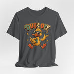Duck Off Funny Retro Tee