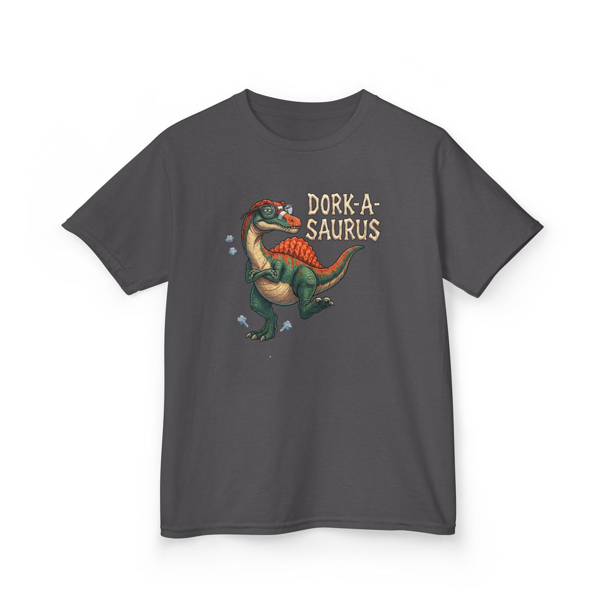 Dork-A-Saurus Funny Kids Dinosaur Tee