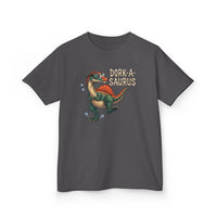 Dork-A-Saurus Funny Kids Dinosaur Tee