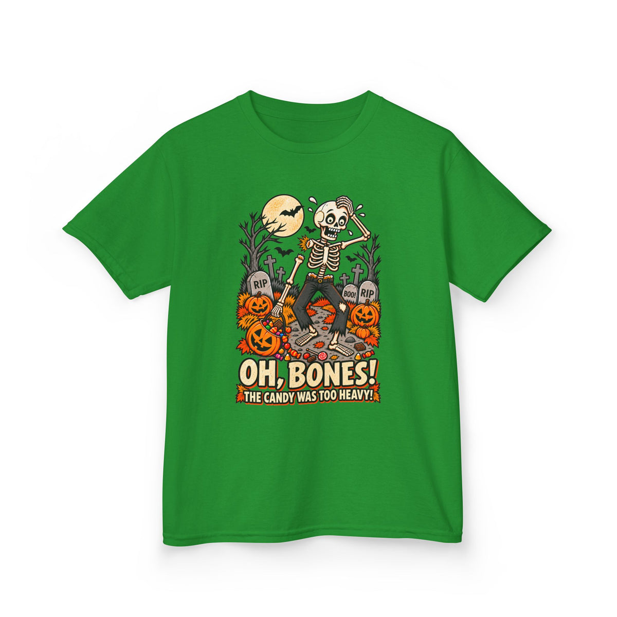 Oh, Bones! The Candy Was Too Heavy Trick-or-Treat Shirt