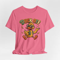 Duck Off Funny Retro Tee