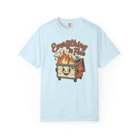 Everything Is Fine Funny Retro T-Shirt
