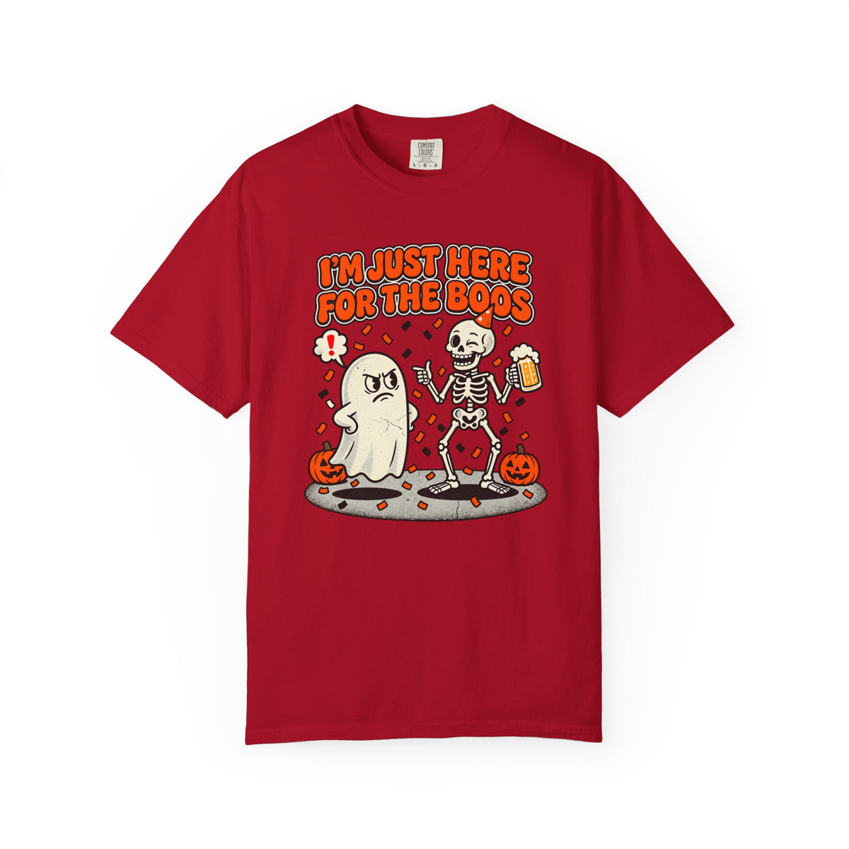 I'm Just Here for the Boos Funny Halloween Tee