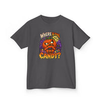 Where Is The Candy? Kids Halloween Trick-or-Treating T-Shirt