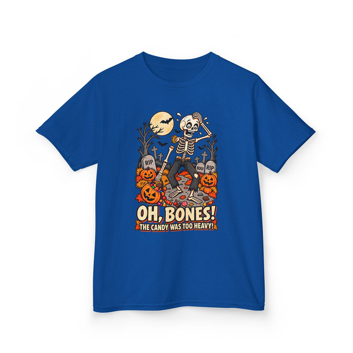 Oh, Bones! The Candy Was Too Heavy Trick-or-Treat Shirt