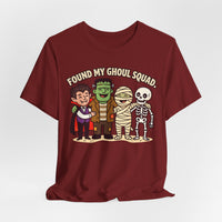 Found My Ghoul Squad Cute Halloween T-Shirt