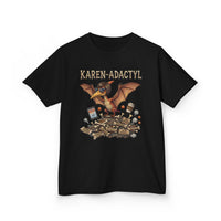 Karen-Adactyl Funny Kids Dinosaur Tee