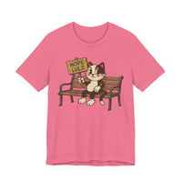Nope Lulz Funny Retro Cat Tee