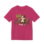 Nope Lulz Funny Retro Cat Tee