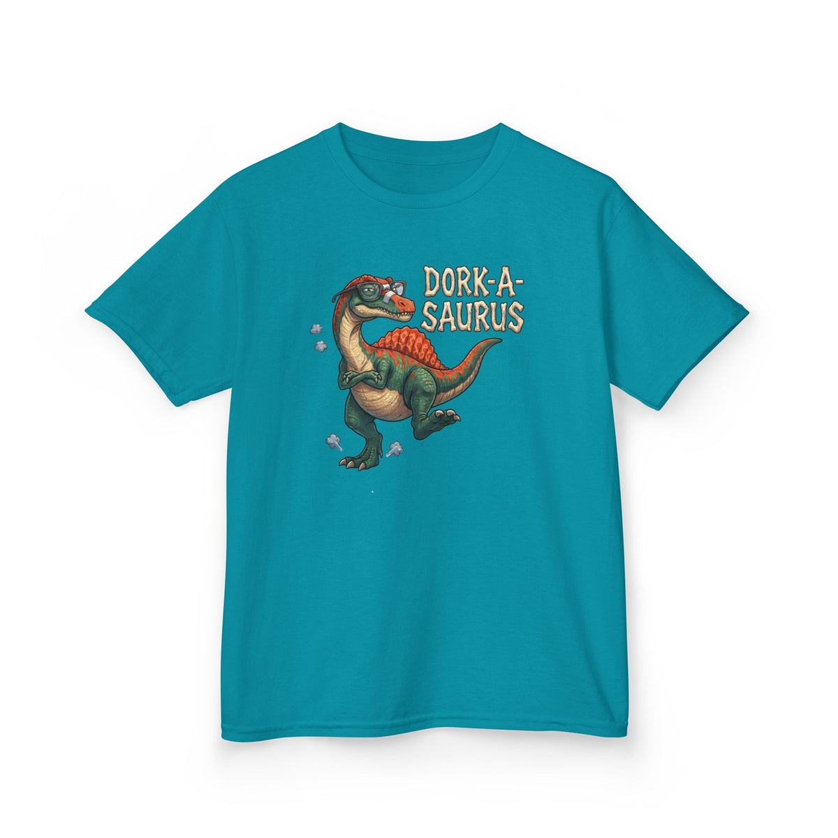 Dork-A-Saurus Funny Kids Dinosaur Tee