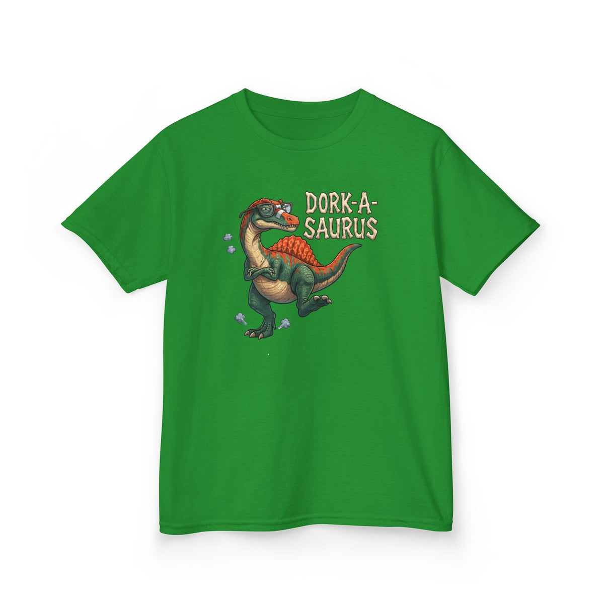 Dork-A-Saurus Funny Kids Dinosaur Tee