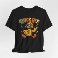 Duck Off Funny Retro Tee